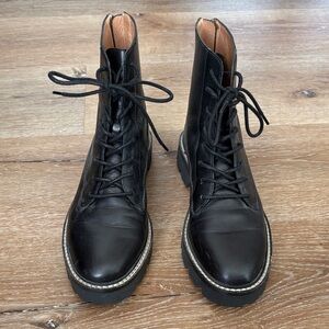 Madewell Black Combat Boots